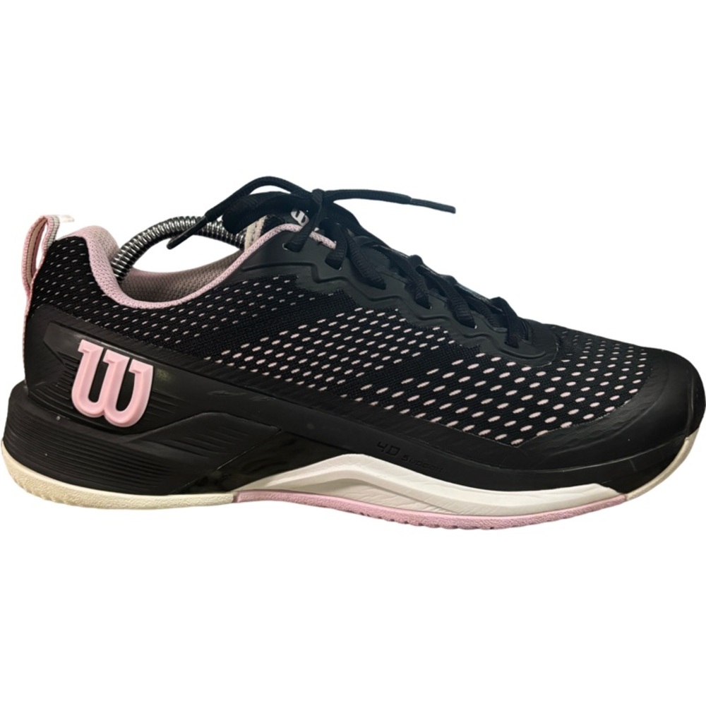 Wilson Women's Rush Pro 4.5 Shoes Black/Pirouette Size 10.5